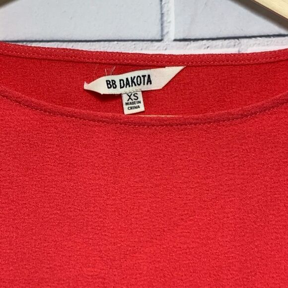 BB Dakota Orange Cutaway Back Tank Dress Size XS - Picture 3 of 3